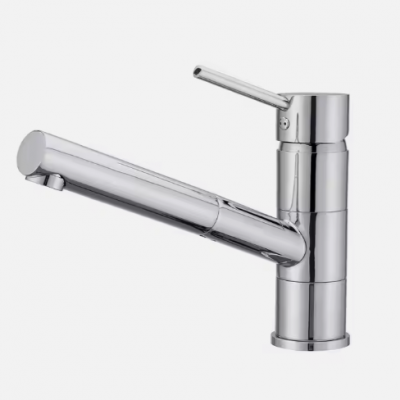 GZA6120 Robinet De Salle De Bain Mixer Taps Wash Faucets Sink Basin Faucet Mixer Brass Round Single Contemporary