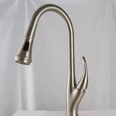 Modern hot and cold water modern brushed sink mixer tap luxury kitchen faucet